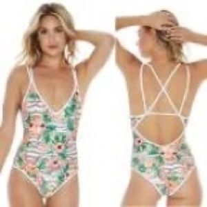 NWT LSpace Dakota Onepiece - Classic/Aloha Floral